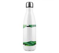 Benjamin Tate Design Botanical & Black Border Stainless Steel Bottle Designer Style