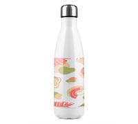 Benjamin Tate Design Botanical Elements With Line Art Designer Stainless Steel Bottle Designer Style
