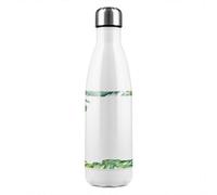 Benjamin Tate Design Botanical Leaves Border Stainless Steel Bottle Designer Style