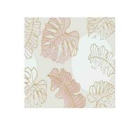 Benjamin Tate Design Botanical Leaves Line Art Watercolour Splash Back Designer Style