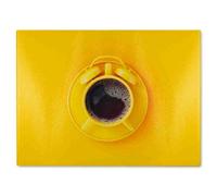 Benjamin Tate Design Coffee Time Glass Chopping Boarddesigner Style