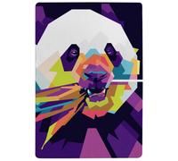 Benjamin Tate Design Colorful Pop Art Of Panda Designer Special Soft Home Rug
