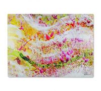 Benjamin Tate Design Colour Wilderness Glass Chopping Board