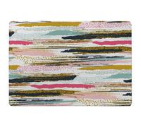 Benjamin Tate Design Coloured Stripes & Spots Special Soft Home Rug