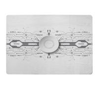 Benjamin Tate Design Concept With Various Technology Elements Special Soft Home Rug