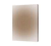 Benjamin Tate Design Contemporary Beige Canvas Art Print On Deep Wooden Frame With Brackets