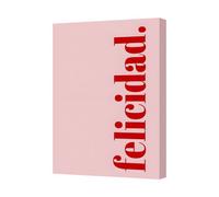 Benjamin Tate Design Contemporary Pink Canvas Art Print With Deep Wooden Frame Uk Handmade