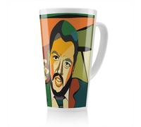 Benjamin Tate Design Cubism Art Style, Politician Designer Latte Mug, Stunning Designer Mug Fit For Any Home, Treat Yourself Or A Loved One