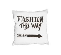 Benjamin Tate Design Cushions - Fashion This Way (Cushion) Benjamin Tate Design Multicolor