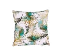Benjamin Tate Design Cushions - Imprints peacock feathers (Cushion) Benjamin Tate Design Multicolor