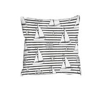 Benjamin Tate Design Cushions - Sailboats (Cushion) Benjamin Tate Design Multicolor