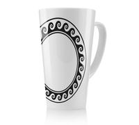 Benjamin Tate Design Decorative Egyptian Latte Mug, Stunning Designer Mug Fit For Any Home, Treat Yourself Or A Loved One