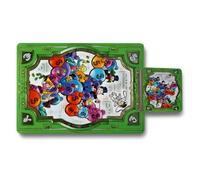 Benjamin Tate Design Designer Art Placemats And Coasters Set With Wood Bottom Limited Edition Collectors Item