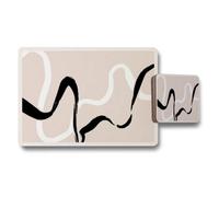 Benjamin Tate Design Designer Artwork Placemat And Coaster Set Of 12 With Wood Bottom Limited Edition Exclusive Home Decor Collection
