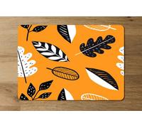 Benjamin Tate Design Designer Artwork Placemat And Coaster Set, Wood Bottom, High End Print Technology, Limited Edition