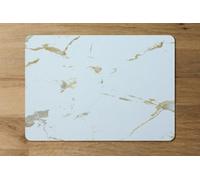 Benjamin Tate Design Designer Placemat And Coaster Set With Wood Bottom And 12 Piece In Trend Artwork Collection