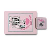 Benjamin Tate Design Designer Placemats And Coasters Set Twelve Piece With Wood Bottom And High End Print Artwork Exclusive Edition