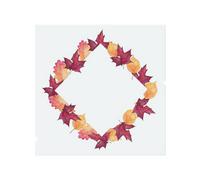 Benjamin Tate Design Diamond Autumn Reath Splash Back Designer Style