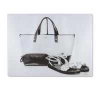 Benjamin Tate Design Dressed To Impress Glass Chopping Board