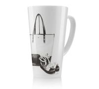 Benjamin Tate Design Dressed To Impress Latte Mug, Stunning Designer Mug Fit For Any Home, Treat Yourself Or A Loved One