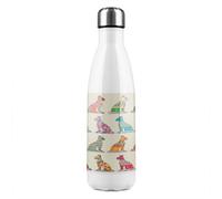 Benjamin Tate Design Egyptian Cats Stainless Steel Bottle Designer Style