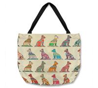 Benjamin Tate Design Egyptian Cats Tote Bat Designer Style