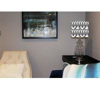 Benjamin Tate Design egyptian eye of horus heiroglyphs ceiling lamp shade in Natural Benjamin Tate Design Natural