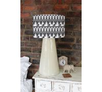 Benjamin Tate Design egyptian eye of horus heiroglyphs ceiling lamp shade in Natural Benjamin Tate Design Natural