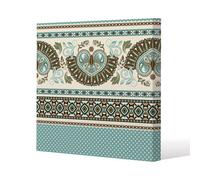 Benjamin Tate Design Egyptian, Greek, Roman Style Slim Style Canvas Print 60X60Cm , 15mm Slim Real Wood.