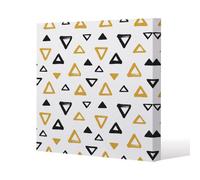 Benjamin Tate Design Egyptian Pyramids Slim Style Canvas Print 40X40Cm , 15mm Slim Real Wood.