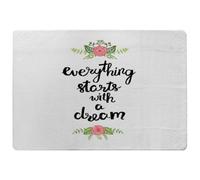 Benjamin Tate Design Everything Starts With A Dream Special Soft Home Rug