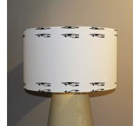 Benjamin Tate Design eye of horus ceiling lamp shade in Natural Benjamin Tate Design Natural