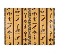 Benjamin Tate Design Eye Of Horus Pharaoh Flowers Pyramid Bird Ankh Glass Chopping Boarddesigner Style