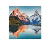 Benjamin Tate Design Fantastic Evening Panorama Of Bachalp Lake Designer Splash Back Designer Style
