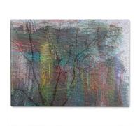 Benjamin Tate Design Fine Art Tree Glass Chopping Board