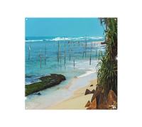 Benjamin Tate Design Fishermen On The Ocean Coast Of Sri Lanka Designer Splash Back Designer Style