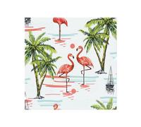 Benjamin Tate Design Flamingo & Palm Trees Splash Back Designer Style