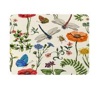 Benjamin Tate Design Flowers & Insects Blanket in Natural | Size: 120 cm x 150 cm Benjamin Tate Design Natural 120 cm x 150 cm