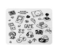 Benjamin Tate Design Game Doodles Blanket in Natural | Size: 120 cm x 150 cm Benjamin Tate Design Natural 120 cm x 150 cm