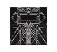 Benjamin Tate Design Geometric Art Splash Back in Natural Benjamin Tate Design Natural