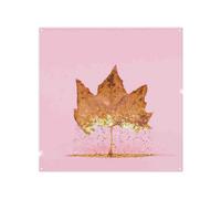 Benjamin Tate Design Glitter Leaf Splash Back Designer Style