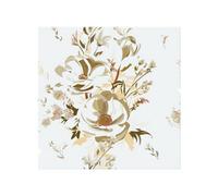 Benjamin Tate Design Golden Flower Print Splash Back Designer Style