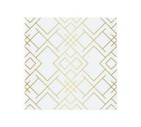 Benjamin Tate Design Golden Geo Pattern Splash Back Designer Style