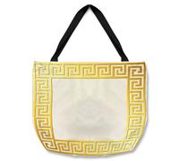Benjamin Tate Design Golden Greek Ornamental Frame Tote Bat Designer Style