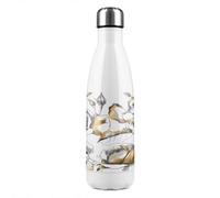 Benjamin Tate Design Golden Roses Stainless Steel Bottle Designer Style