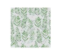 Benjamin Tate Design Green Fern Watercolour Splash Back in Natural Benjamin Tate Design Natural