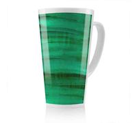 Benjamin Tate Design Green Watercolour Strokes Latte Mug in Natural | Size: 100 cm Benjamin Tate Design Natural 100 cm