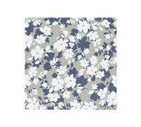 Benjamin Tate Design Grey Purple & White Flowers Splash Back Designer Style