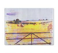 Benjamin Tate Design Hay Bale Glass Chopping Boarddesigner Style