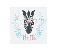 Benjamin Tate Design Hello Zebra Splash Back Designer Style